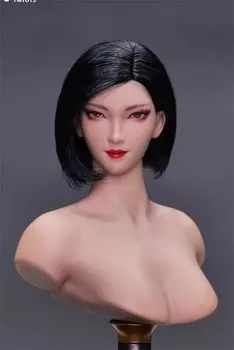 Фигурка Toy Hobby scale, совместимая с телом TBLeague YMTOYS YMT095A, азиатская красивая женская голова и одежда, не [TOYBARJAPAN] 1/6 (тело