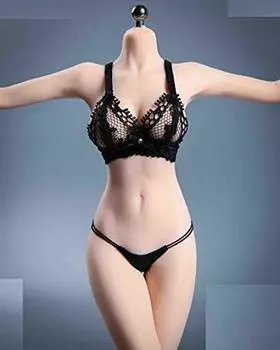 Фигурка VSTOYS 21XG84B Красивый сексуальный модный женский бюстгальтер комплект нижнего белья и голова не [TOYBARJAPAN] 1/6 Аксессуары/Черный (Тело включено)