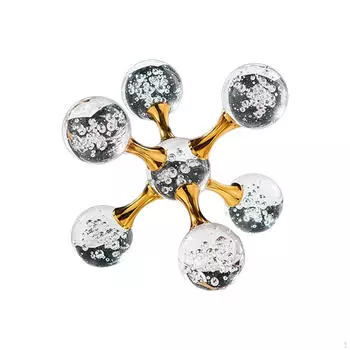 Фигурка в виде шарика-пузыря, настольные украшения, уникальная декоративная скульптура, современные статуи для спальни S