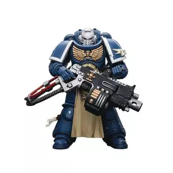 Фигурка ветерана Warhammer Ultramarine Sternguard с тяжелым болтером от JoyToy 40k 118