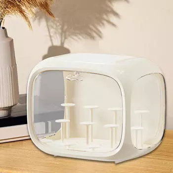 Фигурка витрина прозрачный ящик для хранения кукол современная настольная фигурка подставка для мини