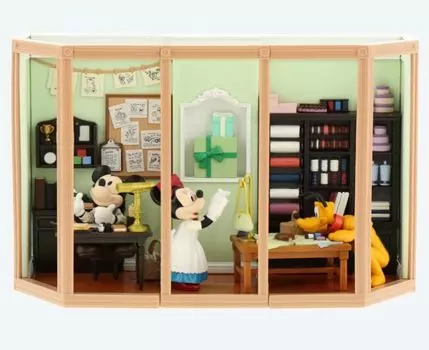 Фигурка World Bazaar Grand Emporium Миниатюрная фигурка Коллекция Tokyo Disney Resort Ограниченный тираж Сувенирный подарок