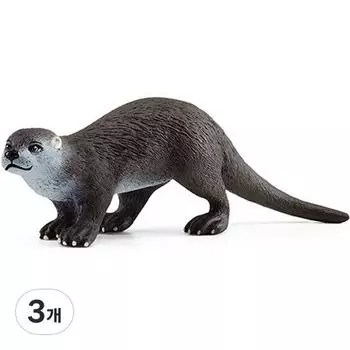 Фигурка выдры Schleich SL14865, 3 части, популярные игрушки в Корее