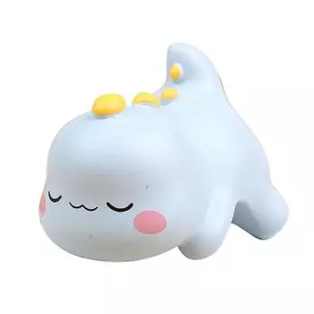 Фигурка животного из смолы, миниатюрная фигурка, симпатичное настольное украшение, офисный дисплей, декор для офиса