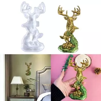 Фигурка животного из смолы, прочное и яркое украшение, коллекция милых животных, домашний декор для сада, искусство A