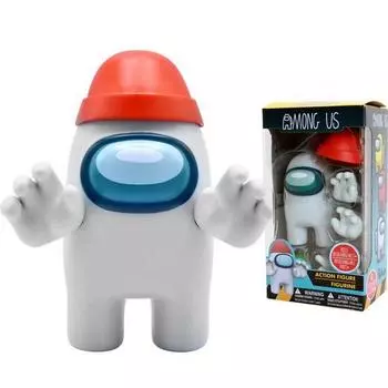 Фигурки Amongus, белые, 1 корейская игрушка