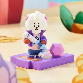 Фигурки Brolsdas BT21 BIBI RJ Builder