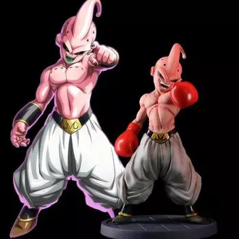 Фигурки героев Dragon Ball Super Saiyan Buu, модель из ПВХ, игрушки для украшения автомобиля, коллекция игрушек для детей, подарки