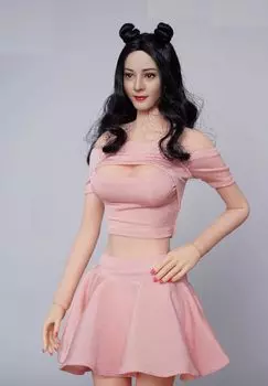 Фигурки игрушки SA017B Сексуальная и плиссированная юбка Красивая молодежная одежда Голова и обувь Не [TOYBARJAPAN] 1/6 Аксессуары/SA Футболка женская (Корпус, в комплекте)