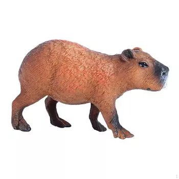 Фигурки капибары, игрушки, фигурки животных, миниатюрная коллекционная скульптура, моделирование животных