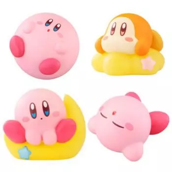 Фигурки Кирби Kirby Band Bandai Goods Friends Set 4 Набор корейских игрушек