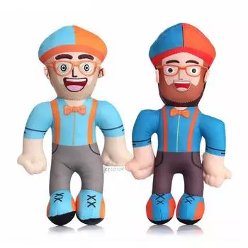 Фигурки куклы развивающие игрушки плюшевые игрушки мягкие игрушки для детей светло-синий