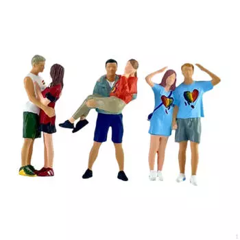 Фигурки людей в масштабе 1/64 Миниатюрные сцены, проекты «сделай сам», мини-модели для семьи