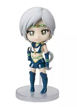 Фигурки мини-фильм Сейлор Мун Космос Сейлор Звезда Целительница - издание Cosmos - подвижная фигурка диаметром около 90 мм, окрашенная в ПВХ и АБС-пластик