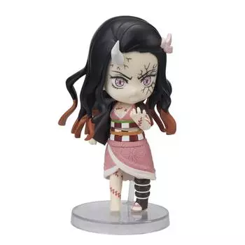 Фигурки мини-Убийца демонов: Кимэцу-но Яиба Нэдзуко Камадо, когда демонизация прогрессирует, ок.. Подвижная фигурка из окрашенного ПВХ и АБС пластика высотой 90 мм