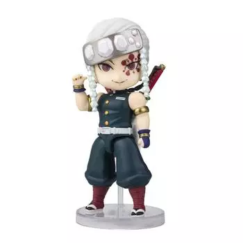 Фигурки мини-Убийца демонов: Kimetsu no Yaiba Usu Tengen примерно 100 мм окрашенная подвижная фигурка из ПВХ и АБС BAS60829