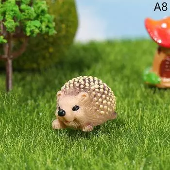 Фигурки миниатюрные милые совы микро пейзаж смолы ремесла украшения для своими руками 2*2.6cm