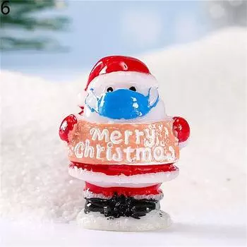 Фигурки Садовые принадлежности Украшения для дома Подарочная коробка Миниатюры Мини-замок Декор для кукольного домика Рождественский домик Микропейзаж