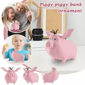 Фигурки свиней Xiaofei, забавные фигурки, товары со свиньями One Size розовый