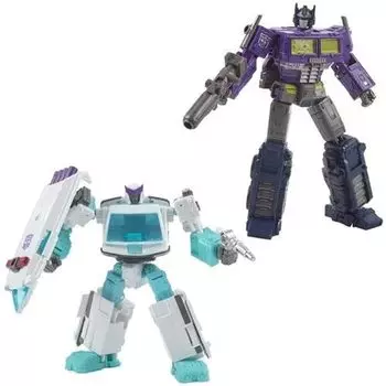 Фигурки Transformers Generations Select Shattered Glass Optimus Prime и Ratchet 2 Pack