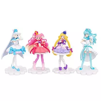 Фигурки Wandaful Cutie всех 4 типов продаются в коробке по 10 штук PreCure! [Полностью завершено] *Не части.