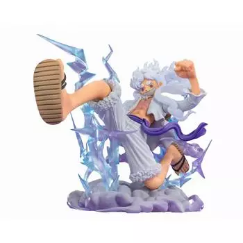 Фигурки ZERO ONE PIECE [Super Fierce Battle] Monkey D. Луффи -Gear 5 Титан - готовая фигурка, окрашенная из ПВХ и АБС-пластика.