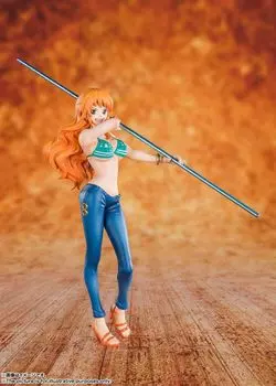 Фигурки ZERO ONE PIECE Воровка Кошка Нами приблизительно. 150 мм ABS&PVC окрашенная готовая фигура