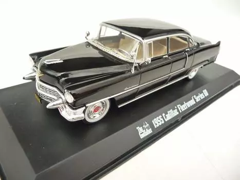 Фильм 1955 Модель Cadillac Fleetwood Series 60 Corneone Крёстный отец 143 [Предмет] чёрный