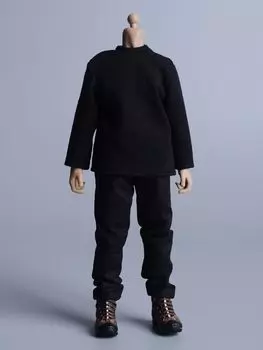 Фильм Аниме Игра Одежда Одежда для Фигурок Толстовка Одежда Штаны не черные 1/12 + (Тело, голова, обувь и т.д.. включены)