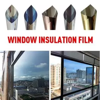 Фильм конфиденциальности отклонения слепимости зеркальных эффектов отражательный для домашней пленки створки 30*100CM