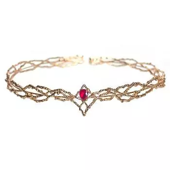 Фильм Король, круглая корона для волос с эльфами, тиара, женская повязка на голову с каплей циркона, свадебные аксессуары для волос, корона, головные уборы для косплея, подарки A12