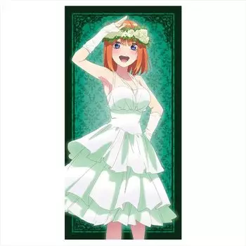 Фильм Quintessential 120 см Большое Полотенце D Nakano Свадебное Платье «Пятерняшки» [версия Yotsuba]