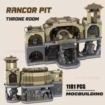 Фильм Сцена Pit Moc Строительные блоки Комната Полная модель Сборка Технология Кирпичи Игрушки Рождественские подарки