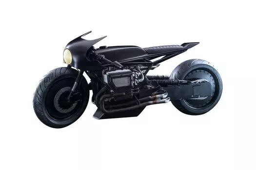 Фильм Шедевр Бэтмен Batcycle Scale Vehicle Черный 1/6 чёрный