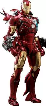 Фильм Шедевр ЛИТАЯ ФИГУРА Железный человек Железный человек Марк 3 масштабная фигурка (версия 2.0) 1/6 красный