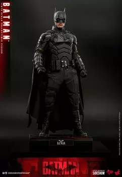 Фильм Шедевр THE BATMAN Batman Scale Figure Black 1/6 чёрный