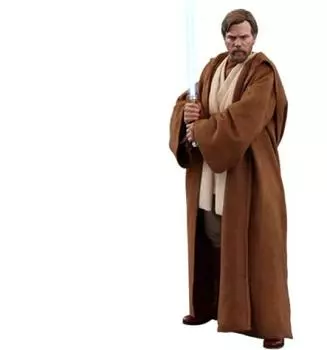 Фильм Шедевр Войны Эпизод Месть Масштаба Фигурка Кеноби [Hot Toys] Звезда III Ситх 1/6 Оби-Ван бежевый