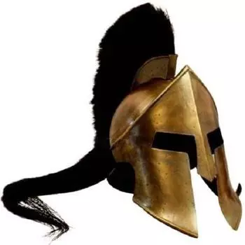 Фильм «Спартанцы 300» Великий царь Леонид Спартанский шлем