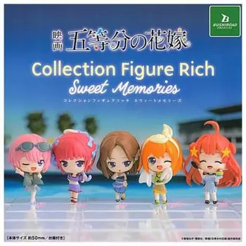 Фильм The Quintessential Quintuplets Collection Figure Rich Sweet Memories x All 5 Types Set Full Comp Gacha Gacha Capsule Toy