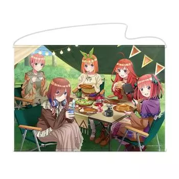 Фильм The Quintessential Quintuplets Original B1 Tapestry Camp Ver.