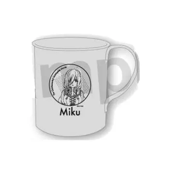 Фильм The Quintessential Quintuplets POPUP STORE в Токийской башне Кружка из нержавеющей стали 03 Мику Накано