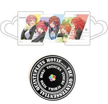 Фильм The Quintessential Quintuplets Театральные товары Кружка Резиновая Подставка Под Стакан +