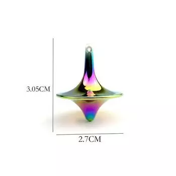 Фильм Тотем Металлический Гироскоп Рука Верхние Кончики Пальцев Маленький Циклон Гироскоп A3