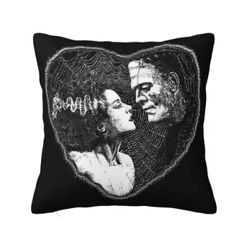 Фильм ужасов Невеста Франкенштейна наволочка украшение Хэллоуин фильм ужасов наволочка подушка для дивана печать 40x40cm