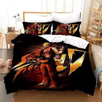 Фильм Японская анимация Трехкомпонентный американский 3D цифровой набор для печати GB-Single135cm200cm