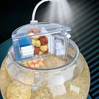 Фильтр-бокс Silent Waterfall, настенный, внешний, верхний, для аквариума S