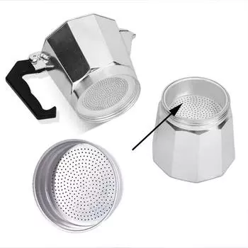 Фильтр-чаша из нержавеющей стали для кофемашины, многоразовый кофейный фильтр, подходящие детали 150ML