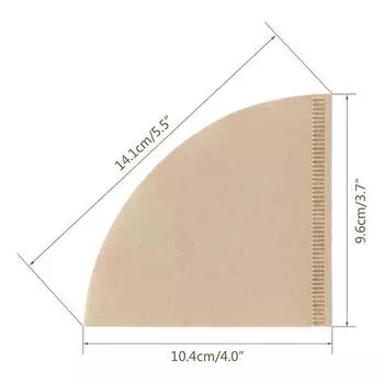 Фильтр-чашка V60 Special 102 Кофейный фильтр-бумага Кофейный фильтр в форме конуса Кофе