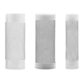 Фильтр для аквариума, сетка для защиты рыб, сетка из нержавеющей стали, антиприсасывающий фильтр для рыб, простая установка, многоразовые сменные детали 12mm 14mm