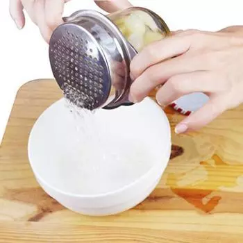 Фильтр для банки, противоскользящий дизайн, антикоррозийная равномерная перфорация, легко чистить, с дренажным отверстием для ушей, мелкое отверстие, фильтр для банки из нержавеющей стали, домашние принадлежности